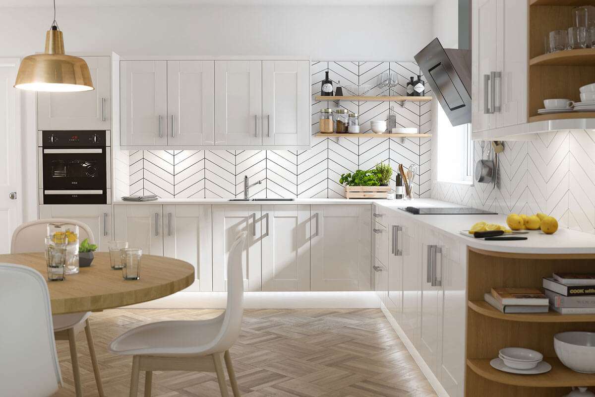 The L Shape Kitchen Back on Trend