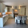 Traditional Shaker Ivory Pilaster Kitchen & Island