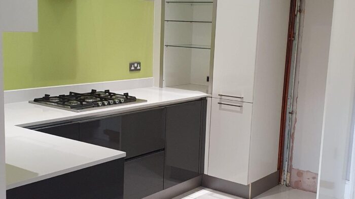 Hacker Classic Grey Gloss Kitchen