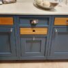 Handmade Blue Aishling Wood Dresser