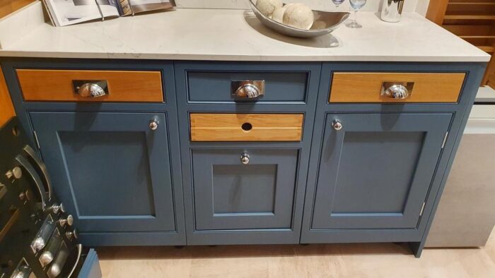 Handmade Blue Aishling Wood Dresser