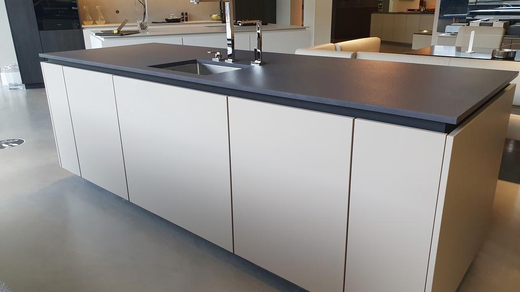 Ex Display Poggenpohl +Segmento ML Black & Sand Grey Kitchen - 3831092