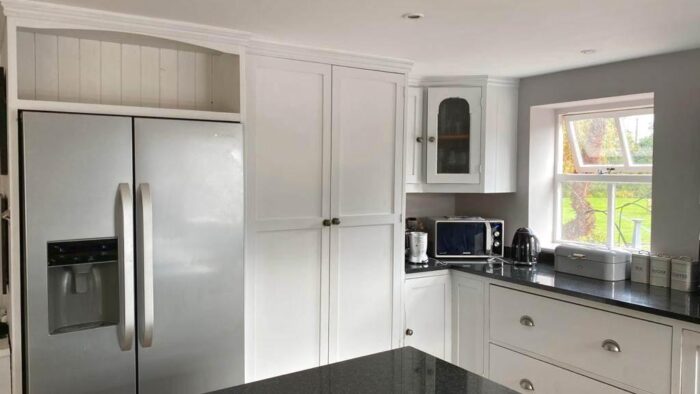 Grey & Dark Grey Handpainted Inframe Shaker Oak Kitchen