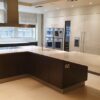 Unused Wood Veneer Kitchen Corian & Gaggenau Appliances