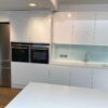 White Gloss Handleless Kitchen & Island