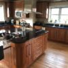 Large Wood Shaker Kitchen, Island & Utility Room