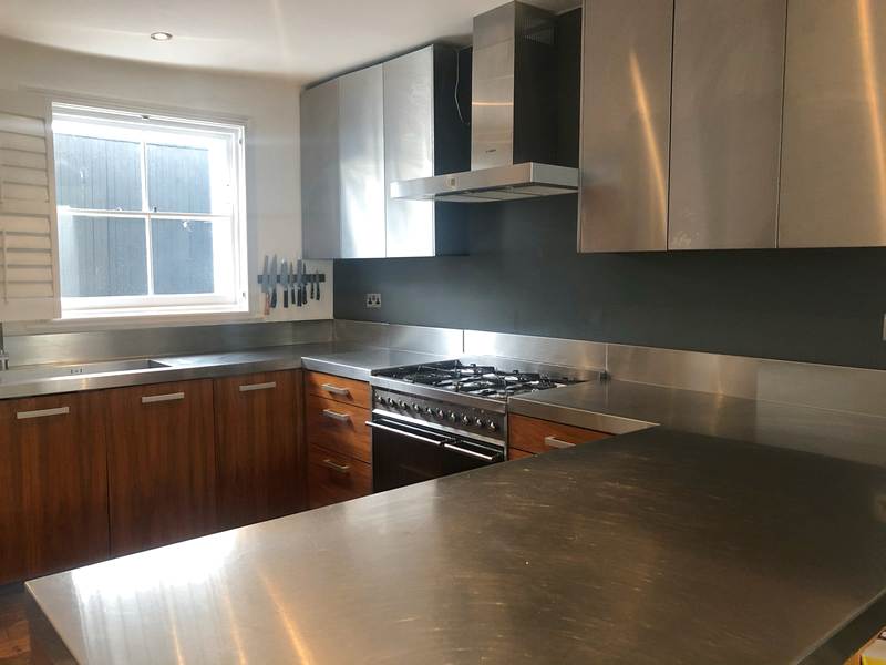 Bespoke Stainless Steel & Wood effect Kitchen & Appliances - 3831248