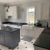 Bespoke Handpainted Wood Doors Inframe Shaker Kitchen, Island & Aga