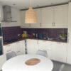  Ikea White Inframe Shaker Kitchen with Wood Worktops & appliances