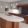 Wooden Heart Of Weybridge Inframe Shaker Beech & Walnut Kitchen