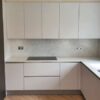 Modern Unused Dark & Light Grey Handless Kitchen