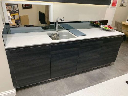 Ex Display Schmidt Lagune Kashmir Grey Gloss Zonza Horizontal Grain ...