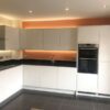 White Gloss J Handle Siemens Appliances Granite Worktops