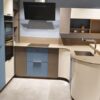 Ex Display Mobalpa Galbe Light Cream & Blue Kitchen