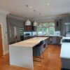 Mark Wilkinson Grey Slab Shaker Kitchen & Island Subzero