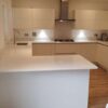 Modern Matt Handleless Off White Second Hand Kitchen & Utility Room