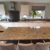 Symphony Gloss Anthracite Grey & Off White Kitchen with Granite Worktops