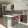 Ex Display Porcelanosa Legamo Blanco Glass Kitchen