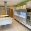 Poggenpohl & Gaggenau White & Grey Kitchen, Island & Utility Room