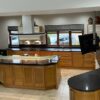 Large Stoneham Strata Light Oak & Classic White Door Kitchen & Island