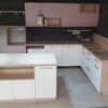 Ex Display Nolte Artwood Oak White Kitchen with Laminate Worktops