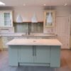 Modern Off White & Grey Kitchen & Island, worktops & appliances