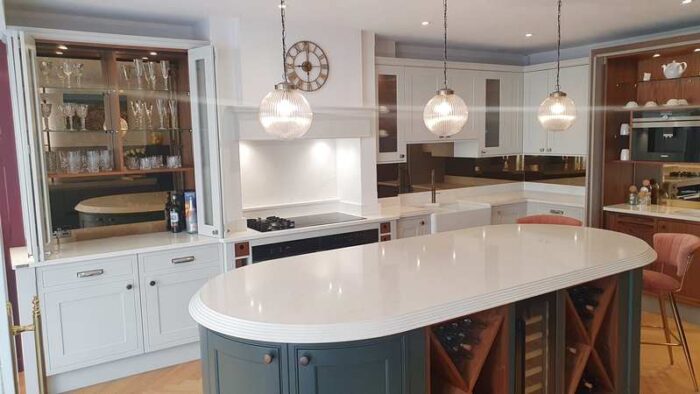 Stoneham Kitchen with Silestone & Miele Appliances