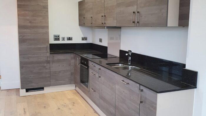 Unused Installed New Alno Kashmir Matt Kitchen Neff - Zanussi Appliances & Worktops