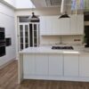 Beautiful As New Howdens Matt White Kitchen with Dekton Worktops & Appliances