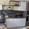 Ex Display Hacker Systamat Lacquered Taupe & Oak Effect Kitchen