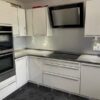 Pronorm German Modern White Gloss Kitchen Neff Appliances Corian Worktops