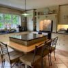 Bespoke Cream Painted in frame Wood Kitchen & Island