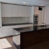 Bulthaup B3 White Gloss with Natural Stone Jet Mist & Gaggenau Appliances