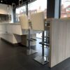 Ex Display Schmidt Strass Everest White Gloss Island Miele Appliances Corian Worktop