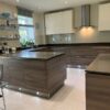 Modern Hacker Wood Grain & Matt Eggshell Kitchen