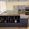 Next 125 Handleless Matt Grey Kitchen with Composite Worktops, Quooker & Siemens Appliances