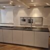 Bulthaup B3 Brilliant Lacquer & Matt Kaolin Kitchen & Island with Granite & Gaggenau Appliances