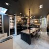 Ex Display Large Hacker Velvet Blue - Glass Bronze Kitchen & Island