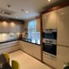 Bespoke Mocha Gloss & Wood Trim Modern Kitchen Miele Appliances Granite Worktop