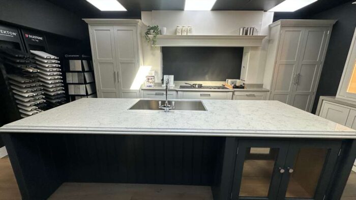 Ex Display Anthony Paulo In Frame French Grey Kitchen & Island