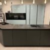 Ex Display Beeck Colourline AP Smoke Blue & Roof Slate Kitchen & Large Island