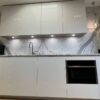 Ex Display Euromobil Filo Laine White High Gloss Lacquer Kitchen