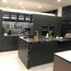 Ex Display Miton Anuba Italian Matt Lacquer Anthracite Kitchen & Island Neff - Bosch Appliances