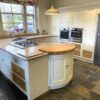 Schoolhouse White Bespoke Dovetail Kitchen Bosch Caple AEG Siemens Perrin & Rowe Appliances Coffee Granite Worktops