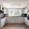 Wren Handless French Partridge Light Grey Gloss Kitchen