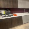 Ex Display Kuhlmann Vida & King Platinum Grey Gloss - Sherwood Dark Oak Kitchen