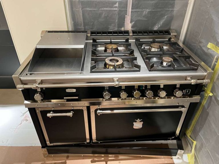 Quality Used Kitchens For Sale Used Kitchen Hub   Officine Gullo Professional Cooking Range Oven Hob Machine OGS128 Jet Black High Thickness Stainless Steel 00003 768x576 