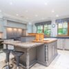 Brookmans-Pilaster-Light-Grey-Shaker-Wood-Dovetail-Joint-Kitchen-Island-Utility-Room