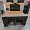 Ex Display Wren Infinity Plus Nero Georgian Tongue & Groove Kitchen + Bench Table Dining & 2 Pet Bed Snugs