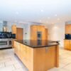 Bespoke Large Immaculate Light Maple Modern Kitchen & Large Island & Dresser & Utility Room